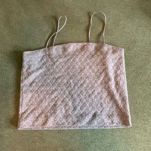 american eagle grey crop top